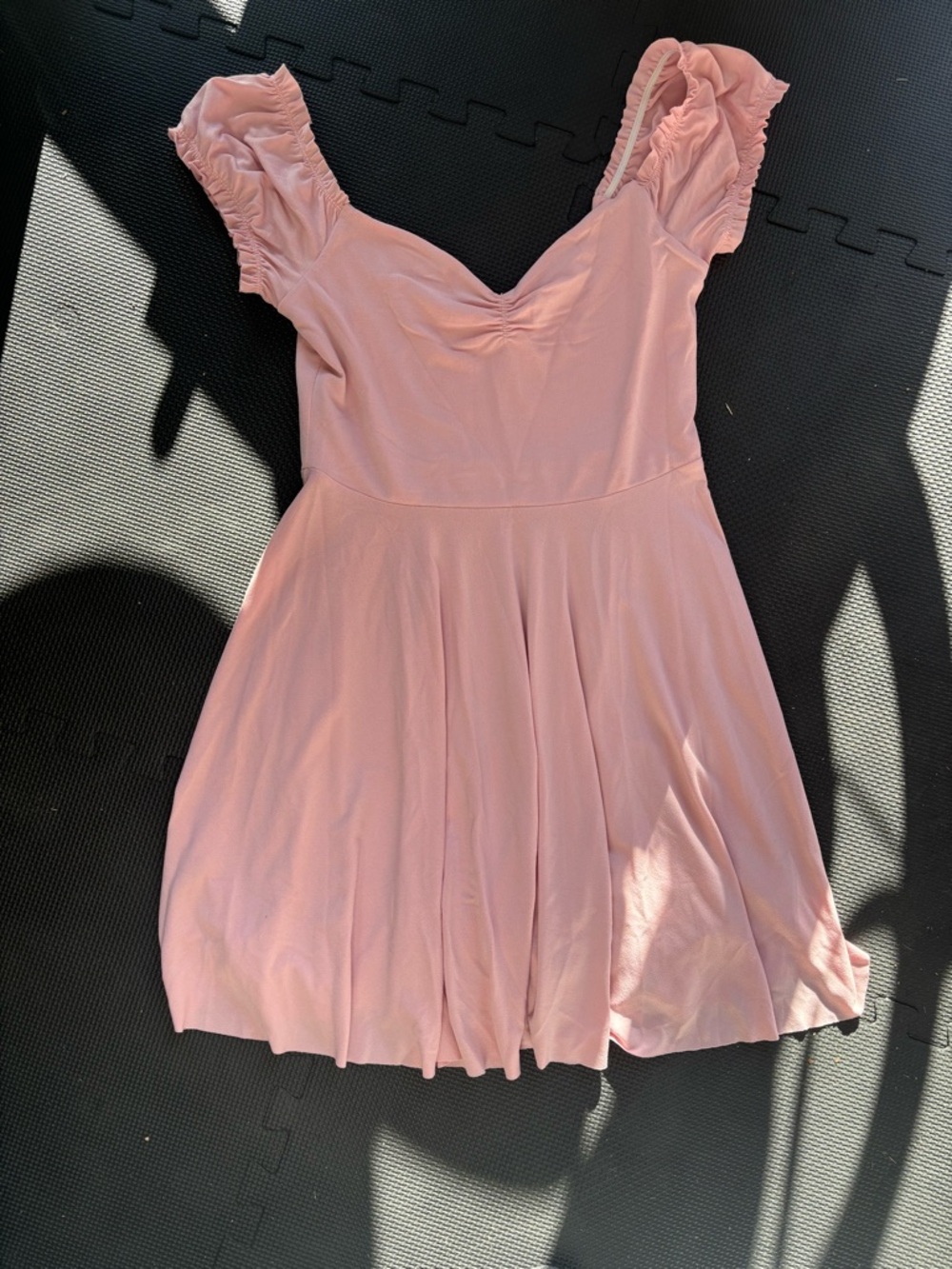 Kimchi Blue Pink Ruffled Sleeve Mini Dress